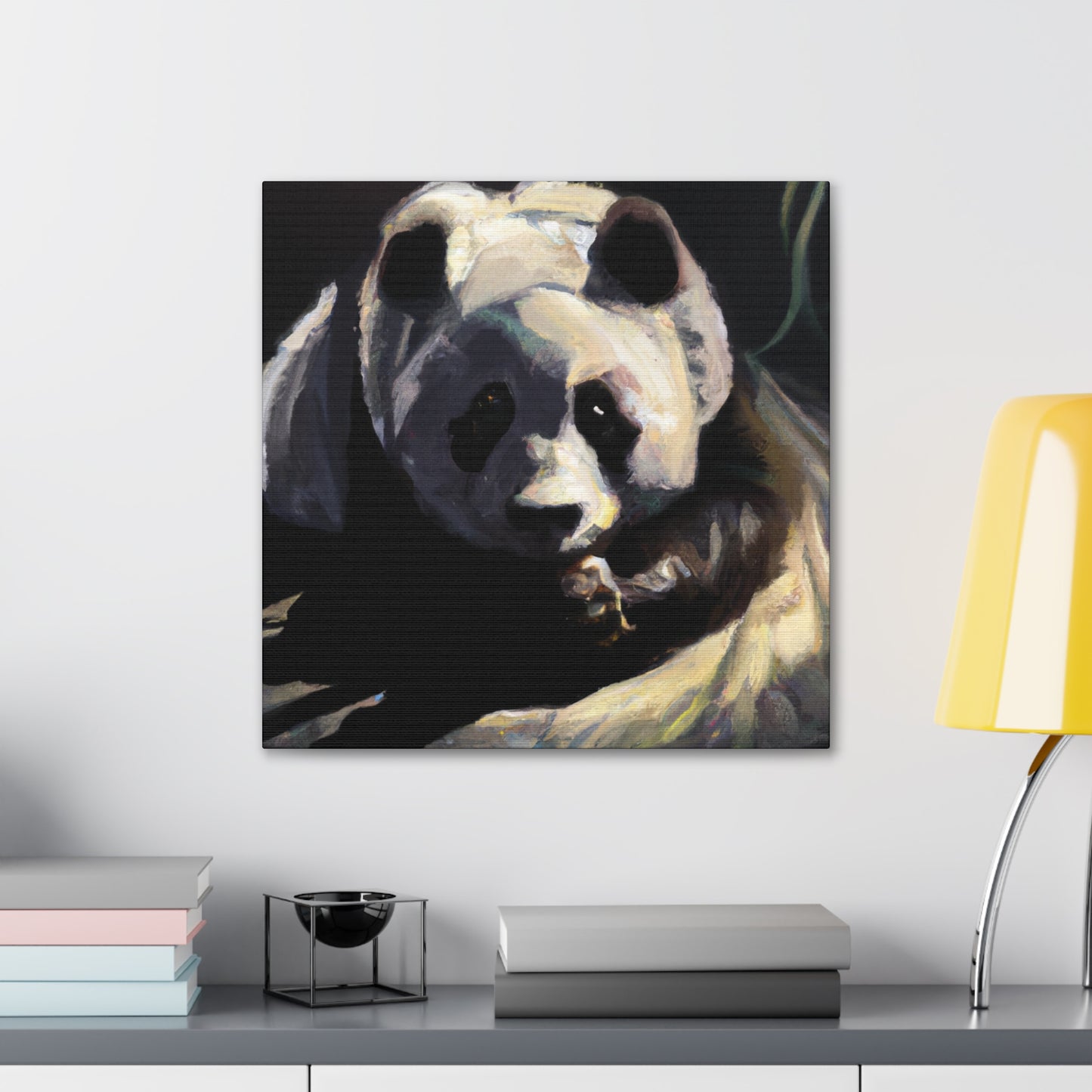 Giant Panda Enchantment - Canvas