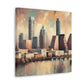 "Vibrant Texan Canvases" - Canvas