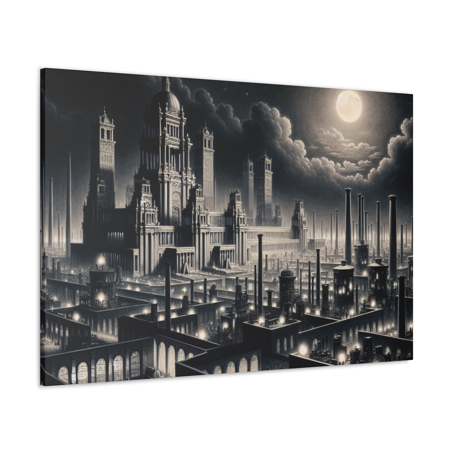 Nighttime City Symphonies - Canvas