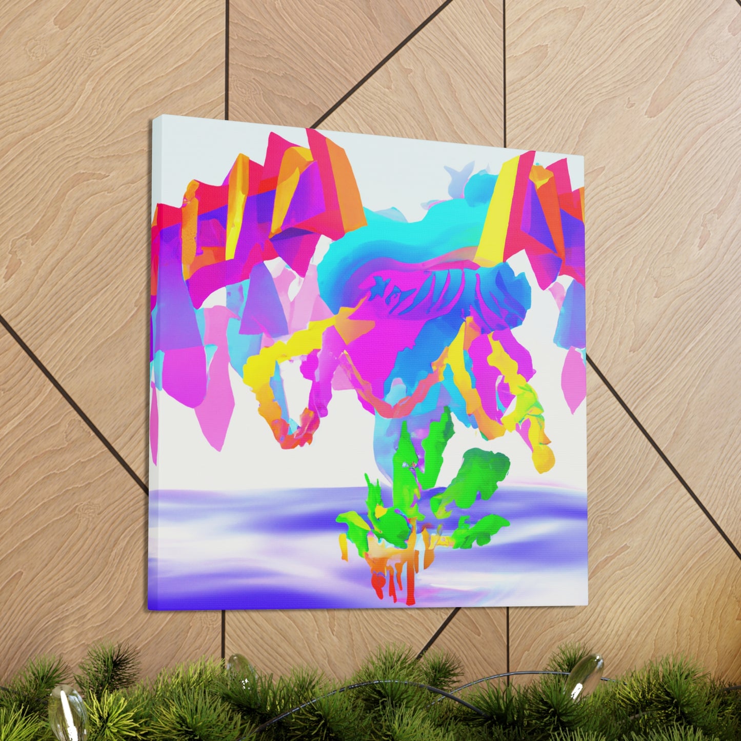 Joyous Digital Symphony - Canvas