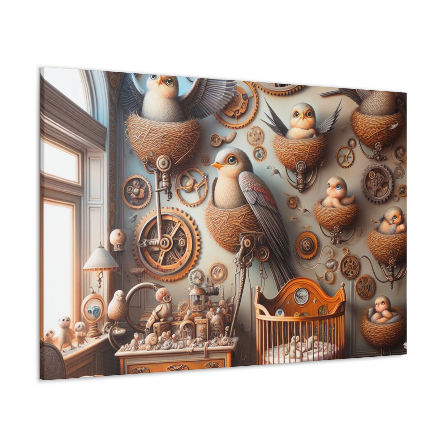 Aetherial Avian Abodes - Canvas