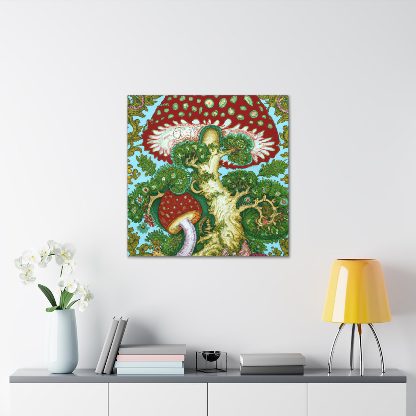 Fly Amanita Splendor - Canvas