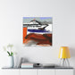 Ferry on the Horizon - Canvas