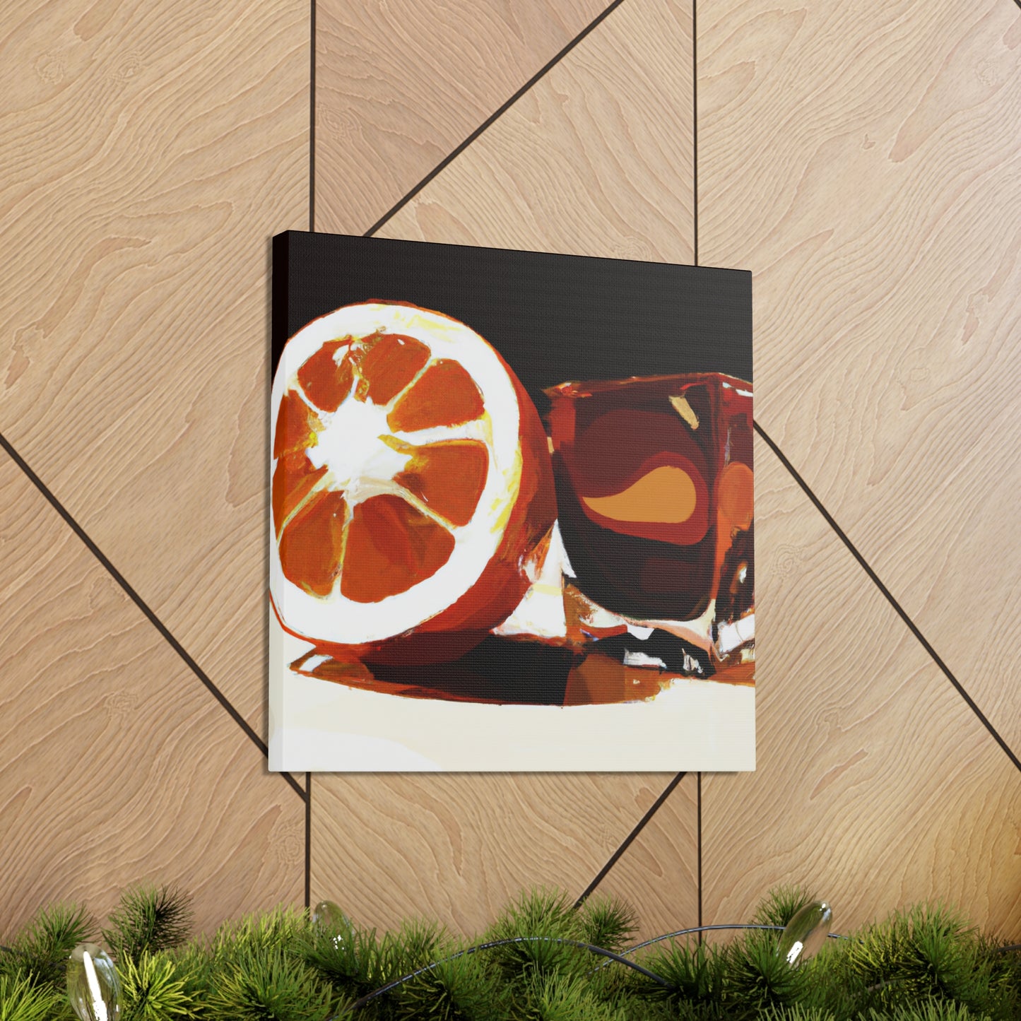 Orange Sunrise Splendor - Canvas