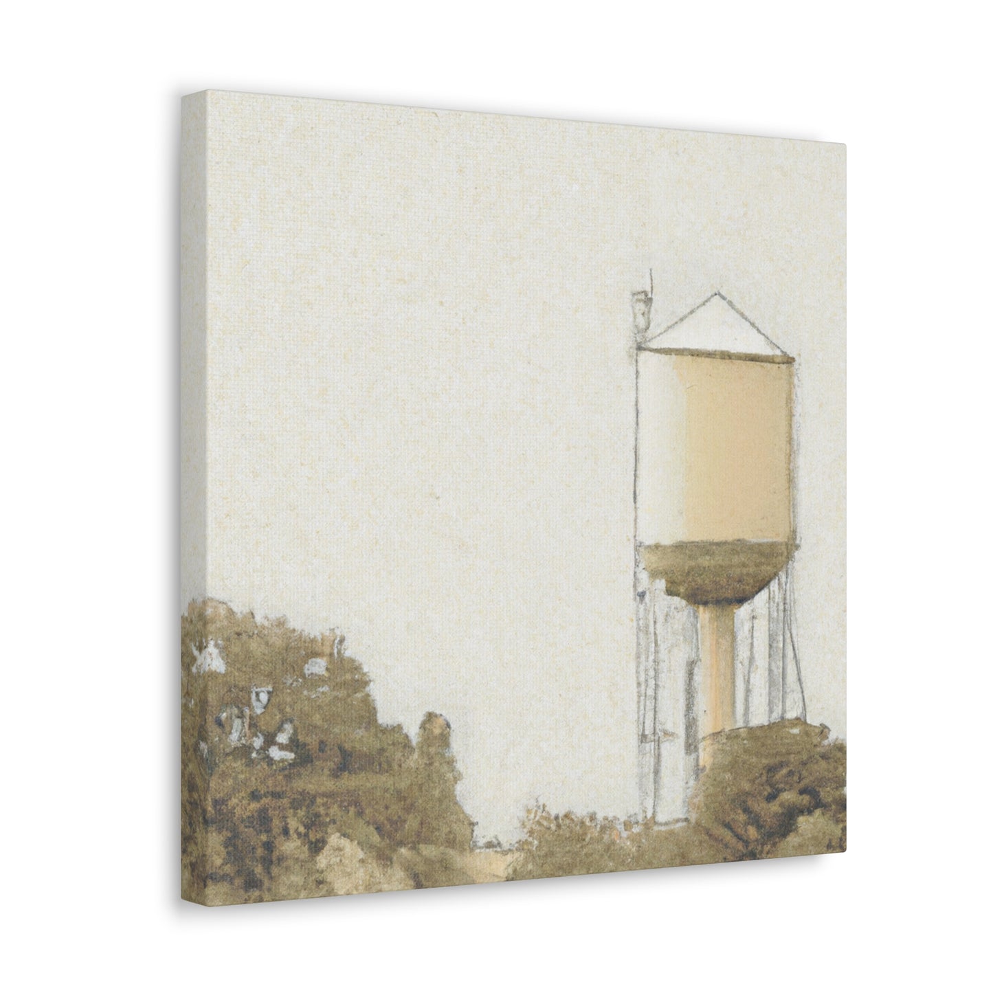 Water Tower Majestica - Canvas