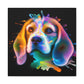 Beagle Art: Poetry - Canvas