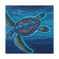 "Sea Turtle Awakening" - Canvas