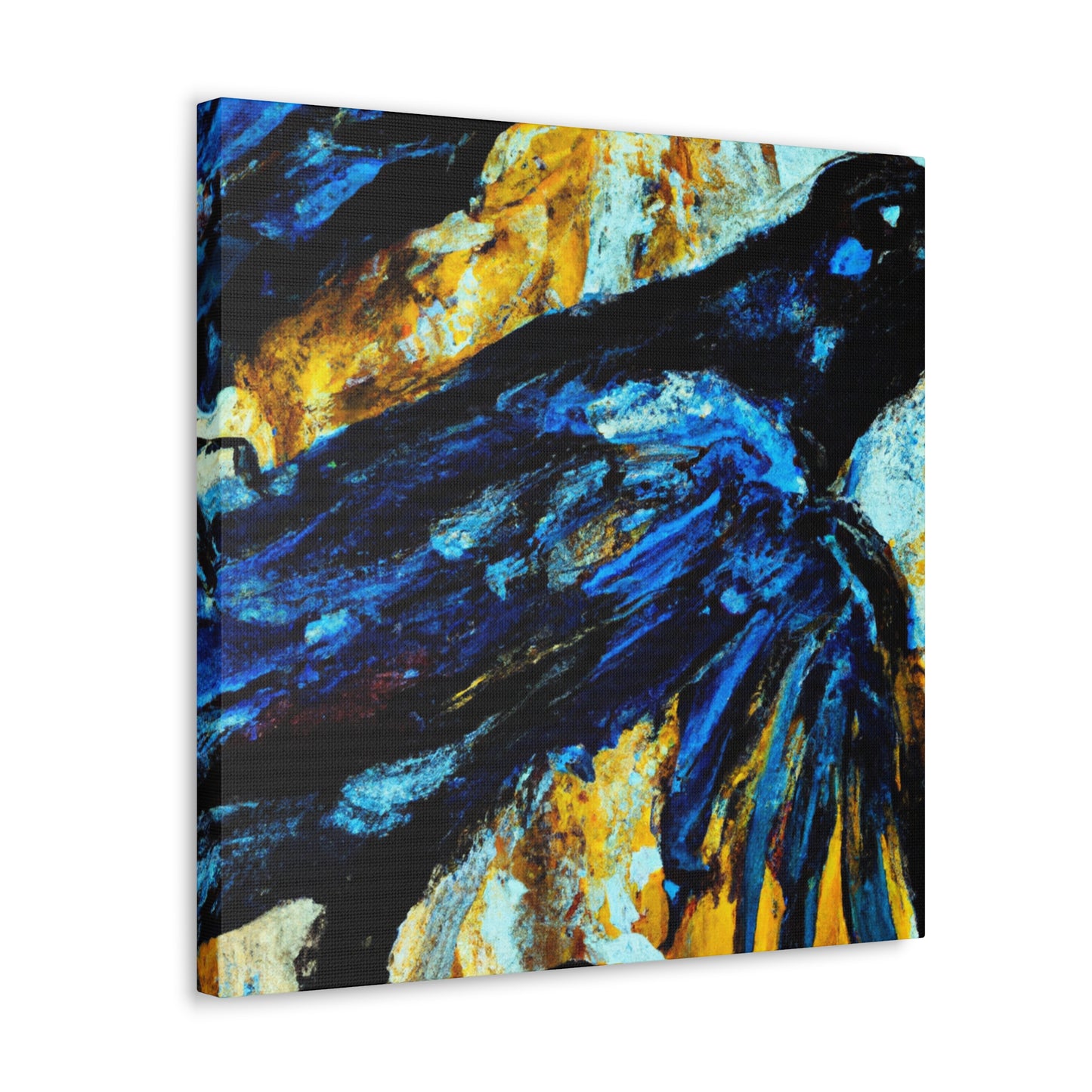 "American Crow Majesty" - Canvas