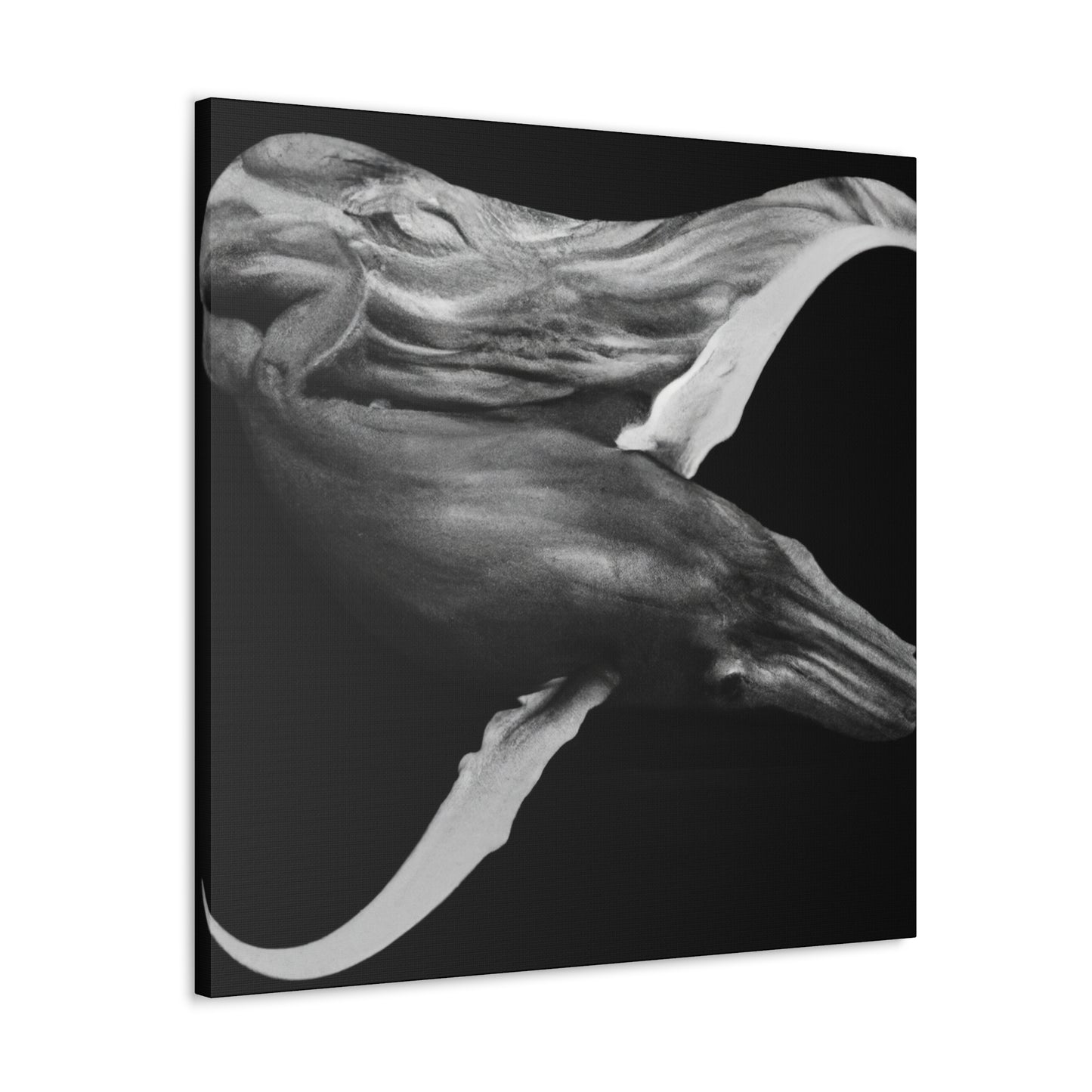 "Humpback Whale Symphony" - Canvas