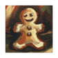 Gingerbread Man Grandeur - Canvas