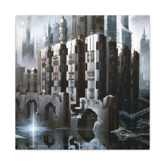 "Gothic Deco Enchantment" - Canvas