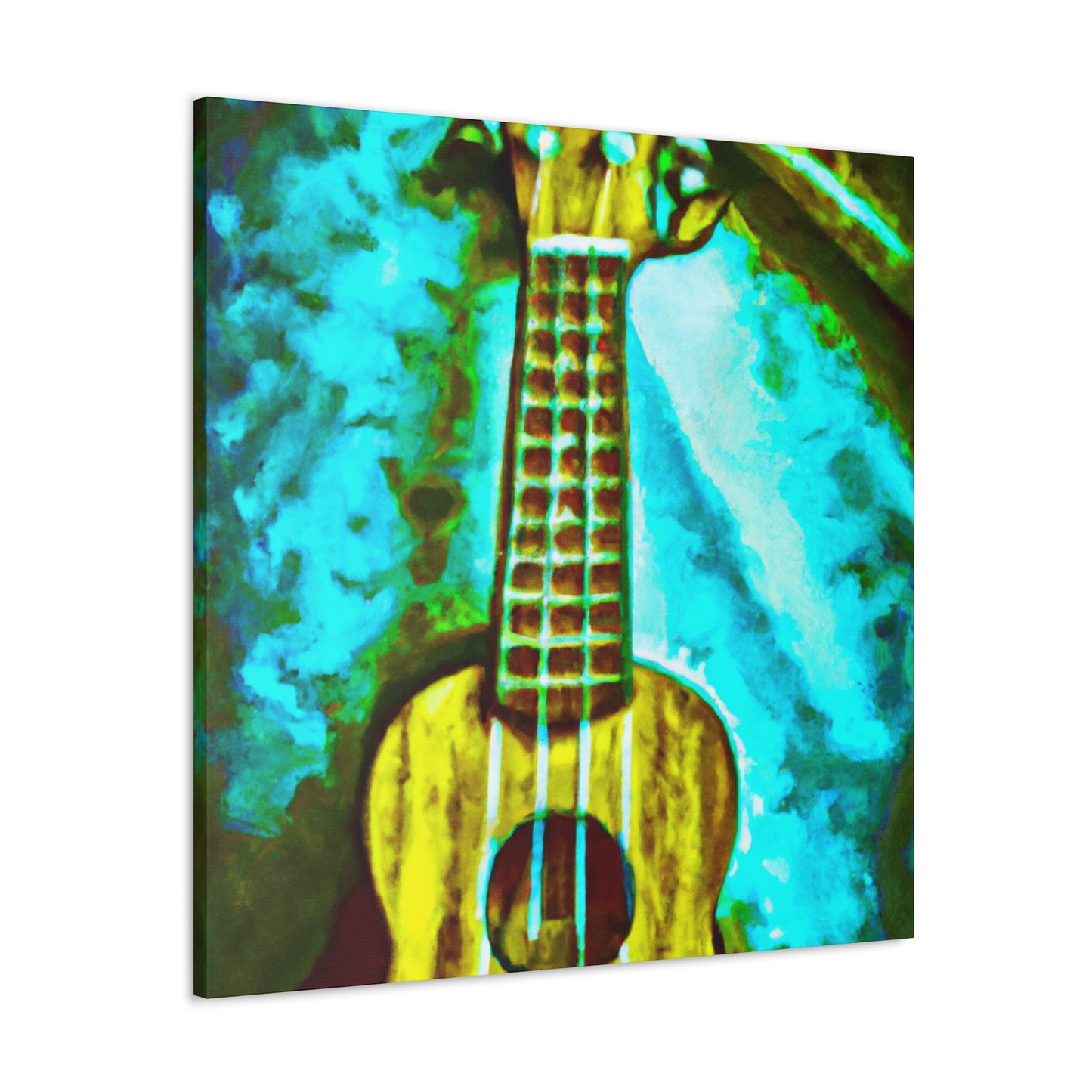 Ukelele Strumming Joy - Canvas