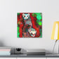 Ferret's Colorful Whimsy - Canvas