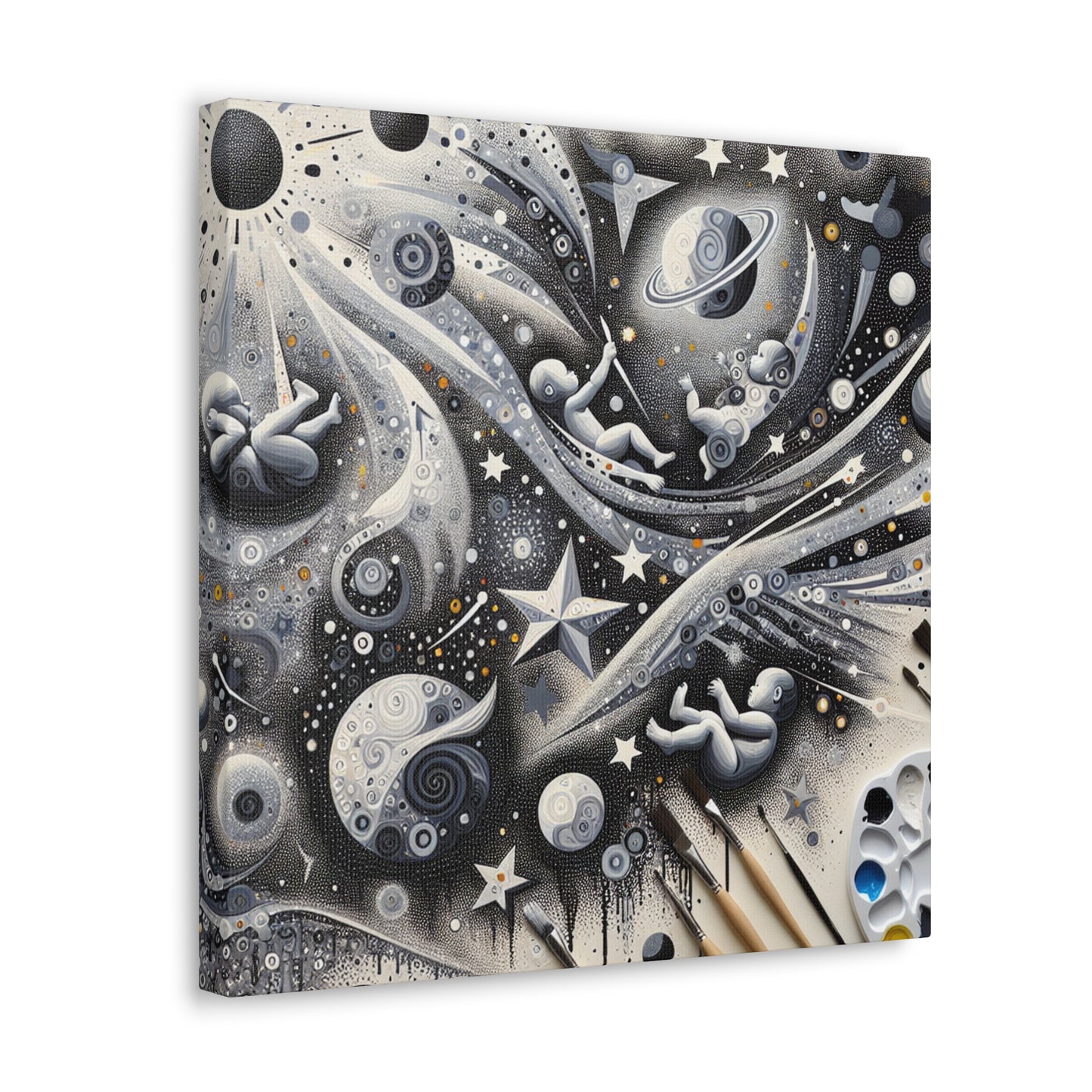 Starry Night Odyssey - Canvas