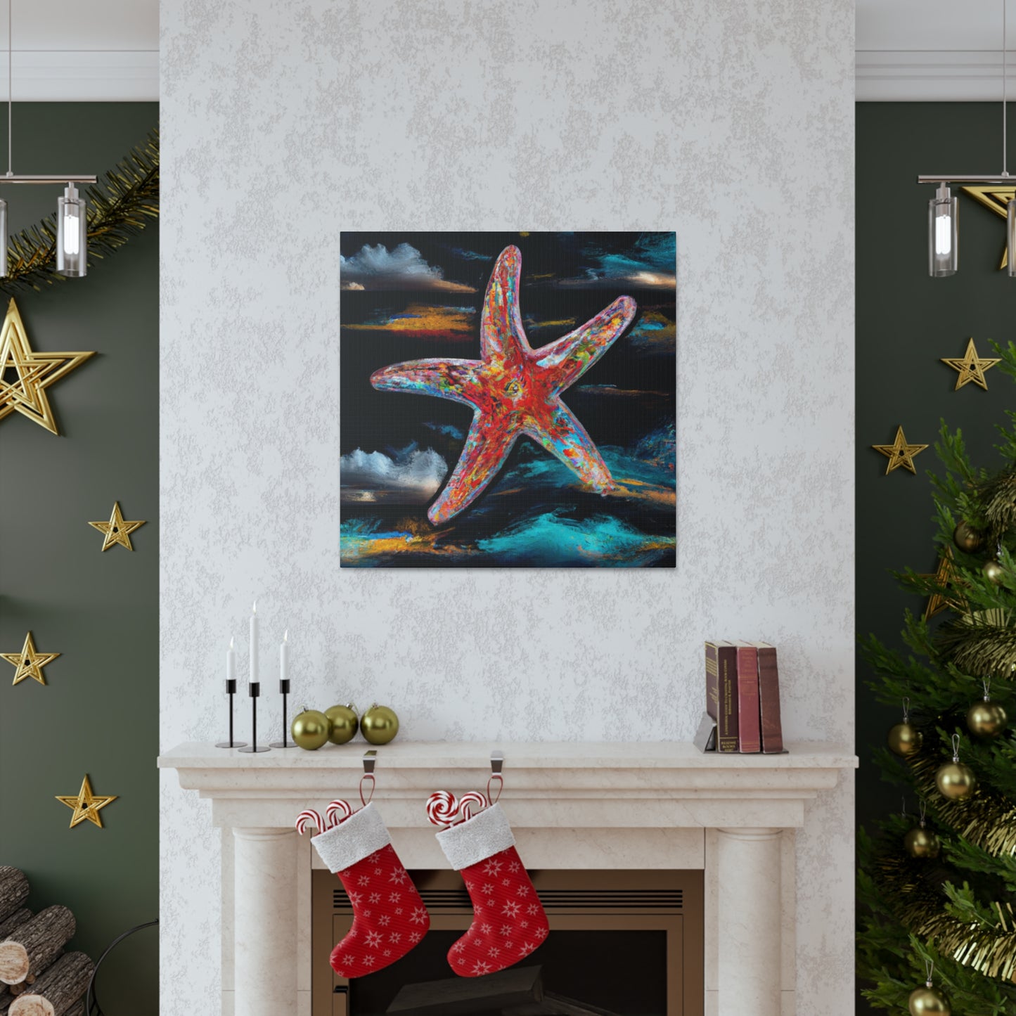 "Starfish in Surrealism" - Canvas