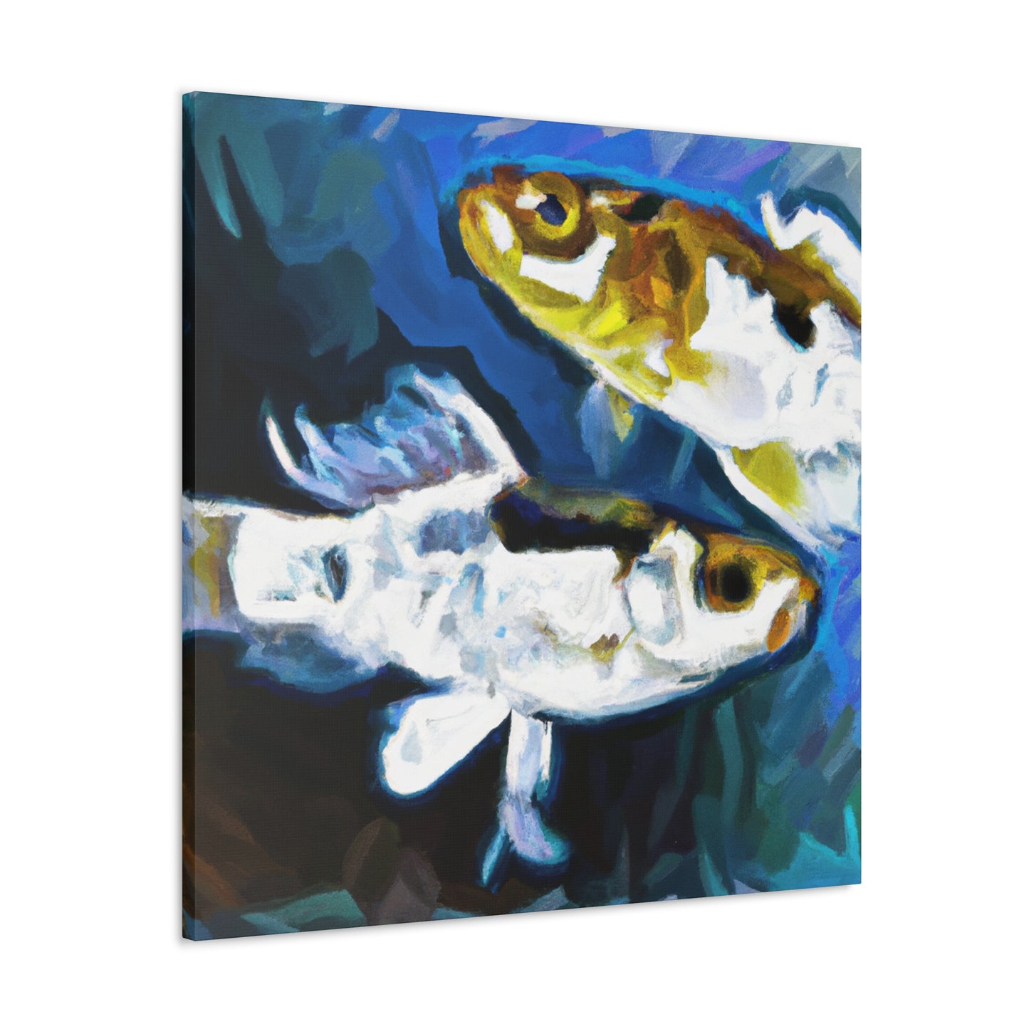 Killifish In Bloom - Canvas