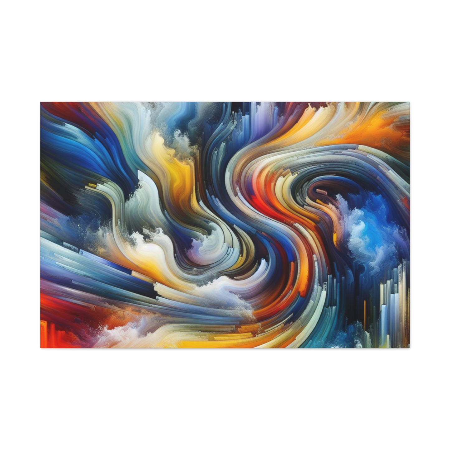 Whirling Cosmic Symphony - Canvas