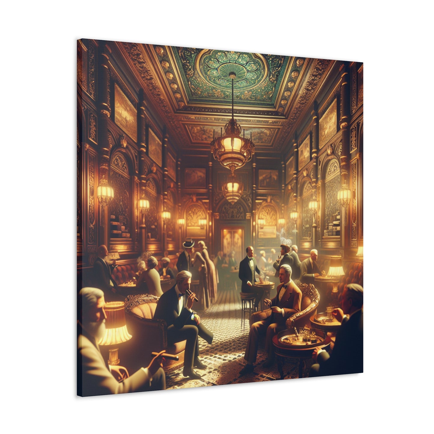 Opulent Evening Revelry - Canvas