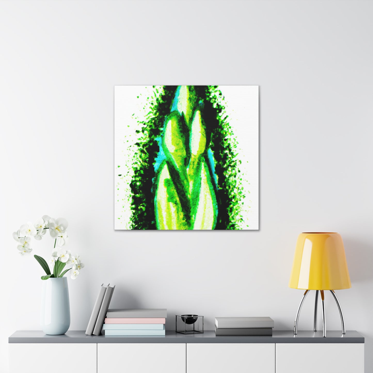 "Springs Asparagus Bounty" - Canvas