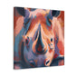 "Rhinoceros Majesty Dazzling" - Canvas