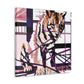 Tasmanian Tiger Roars - Canvas