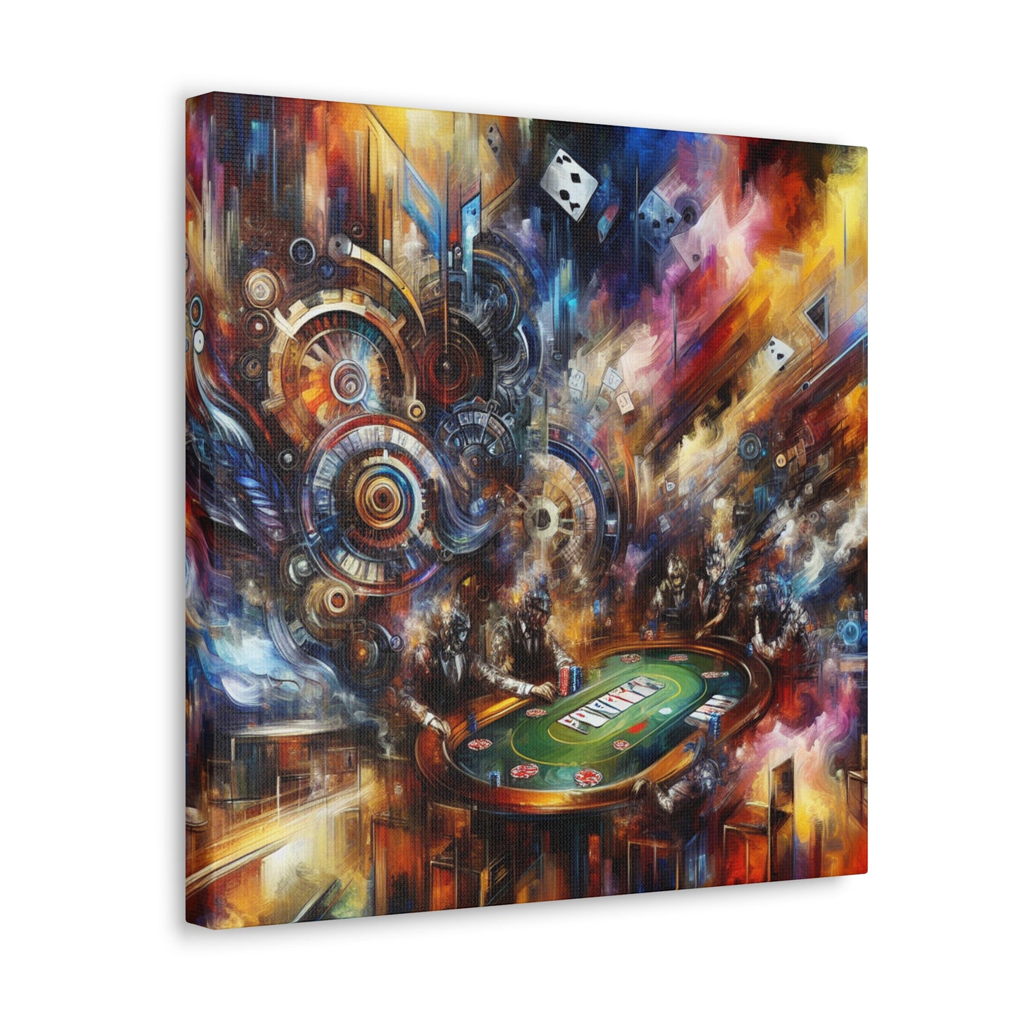 "Cogs and Cards: A Steampunk Game" - Canvas