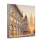 "Enchanting Golden City" - Canvas