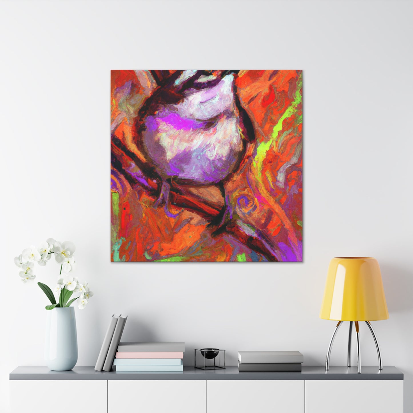 "Carolina Wren Symphony" - Canvas