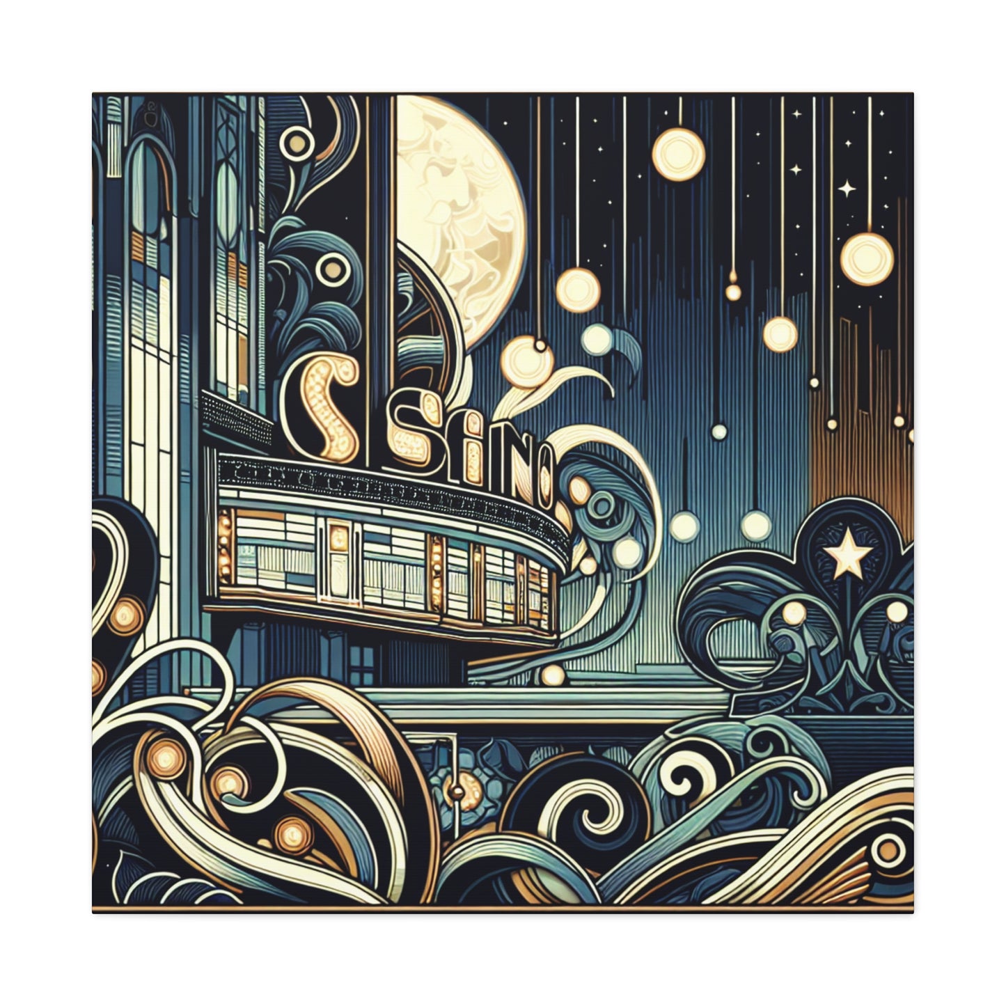 Enchanted Gambling Hall - Canvas