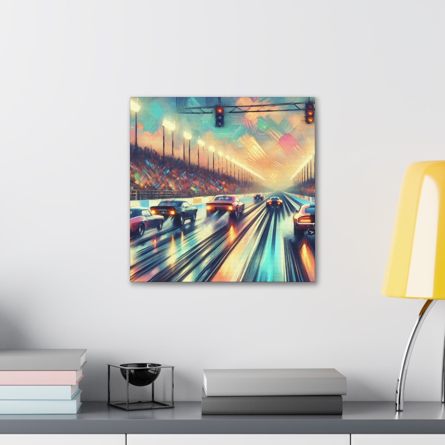 Roaring Thunder Speedway - Canvas