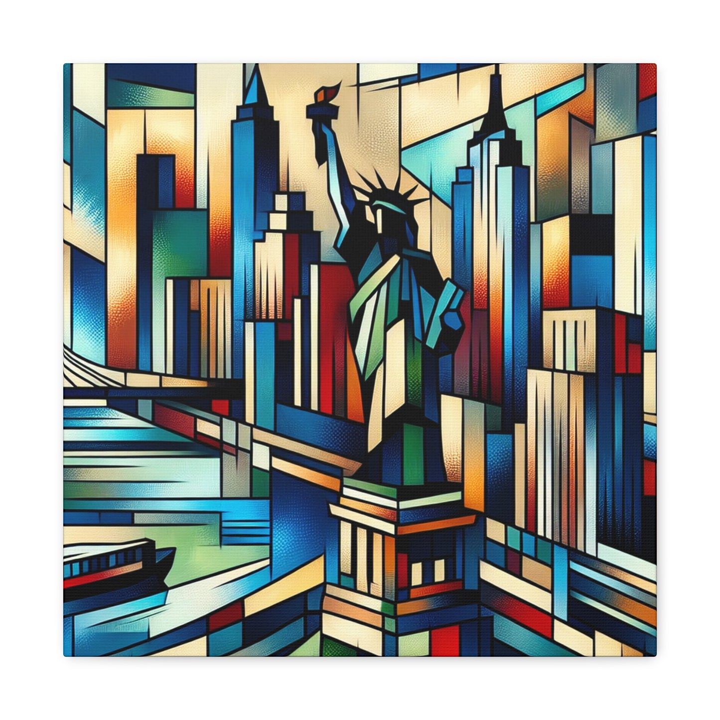 Concrete Jungle Awakening - Canvas