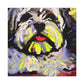 "Shih Tzu Expressionism Art" - Canvas