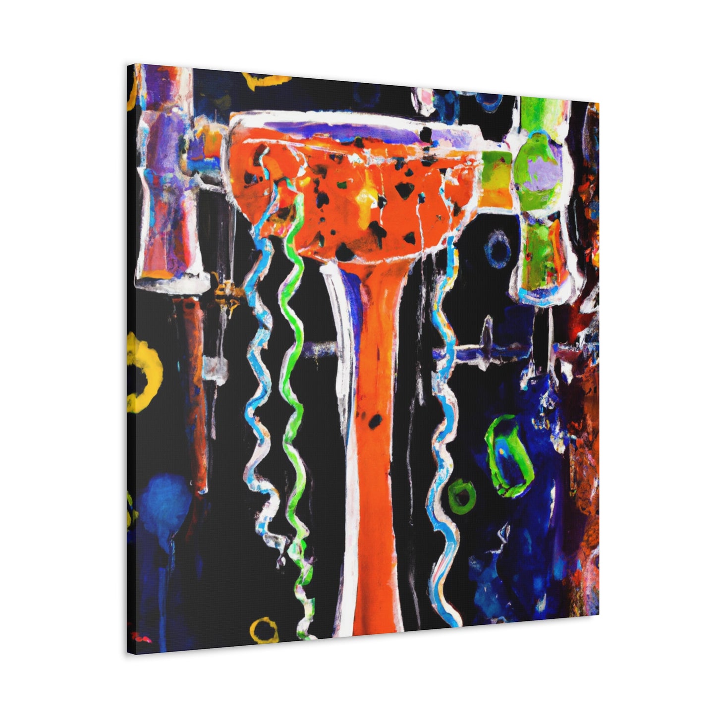 "Bar Tap Mural Art" - Canvas