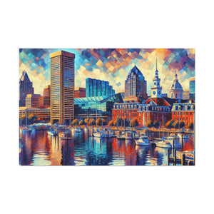 Urban Harmony Unveiled - Canvas