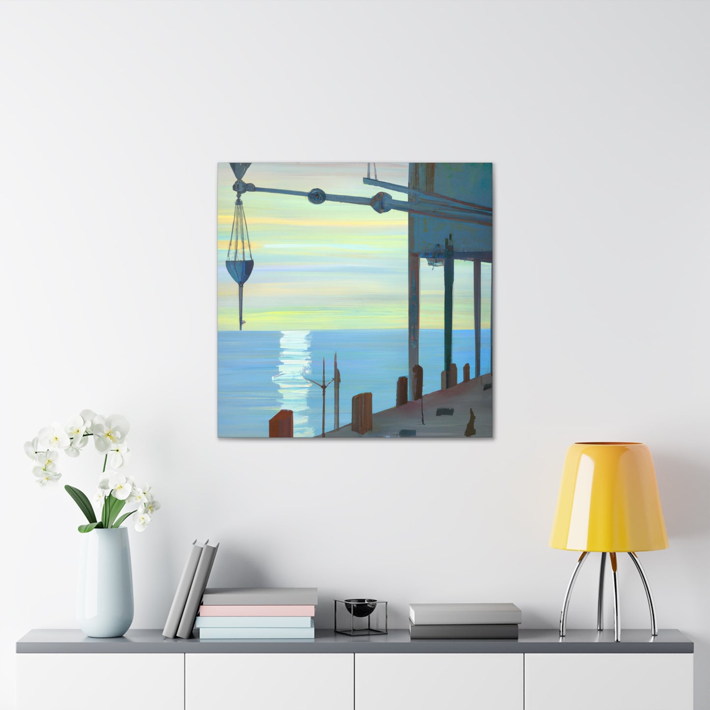 "Harbor of Dreamscapes" - Canvas