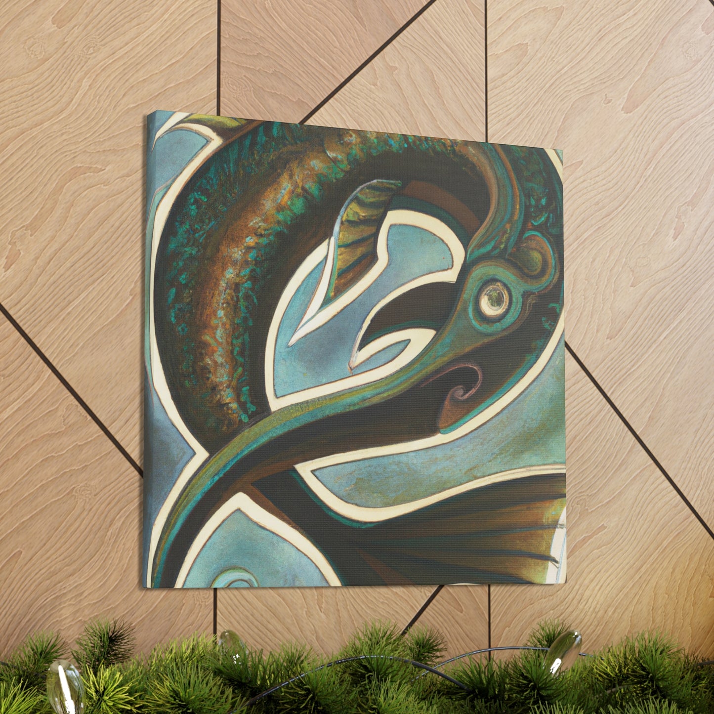 "Barracuda’s Art Nouveau." - Canvas