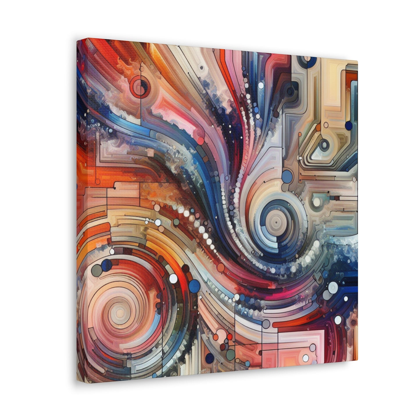 Ephemeral Whisperings Embrace - Canvas