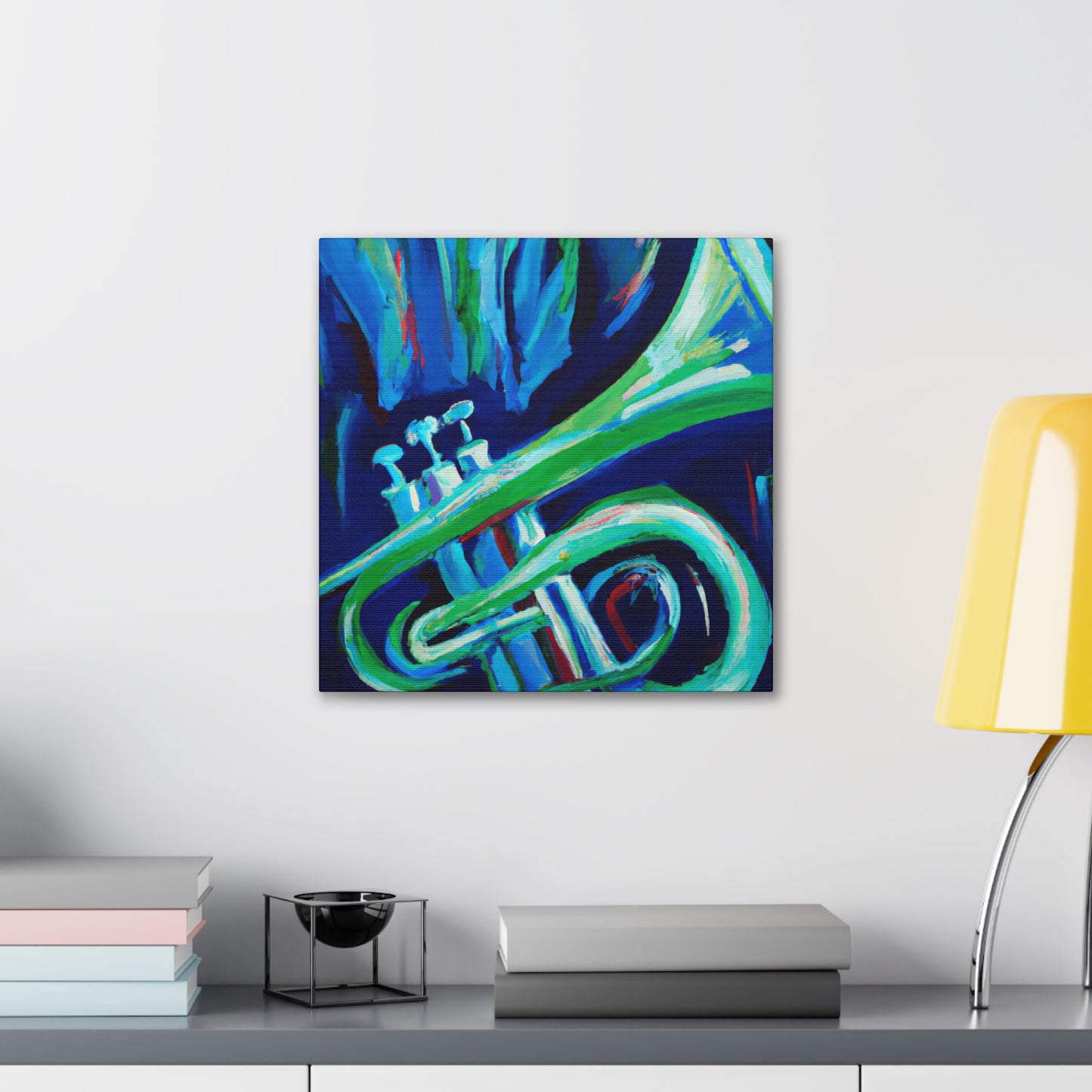 "Trumpets of Joyful Melody" - Canvas