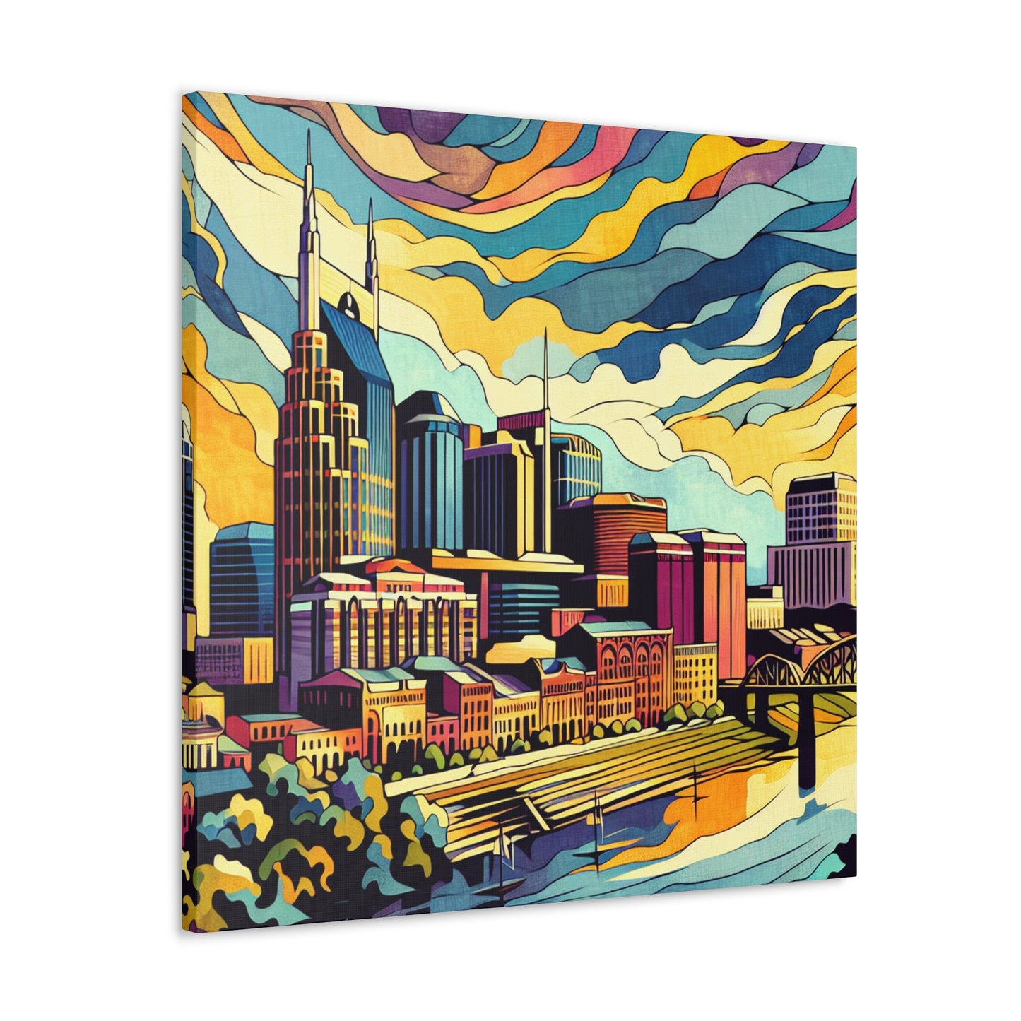 "Enchanting Nashville Reverie" - Canvas