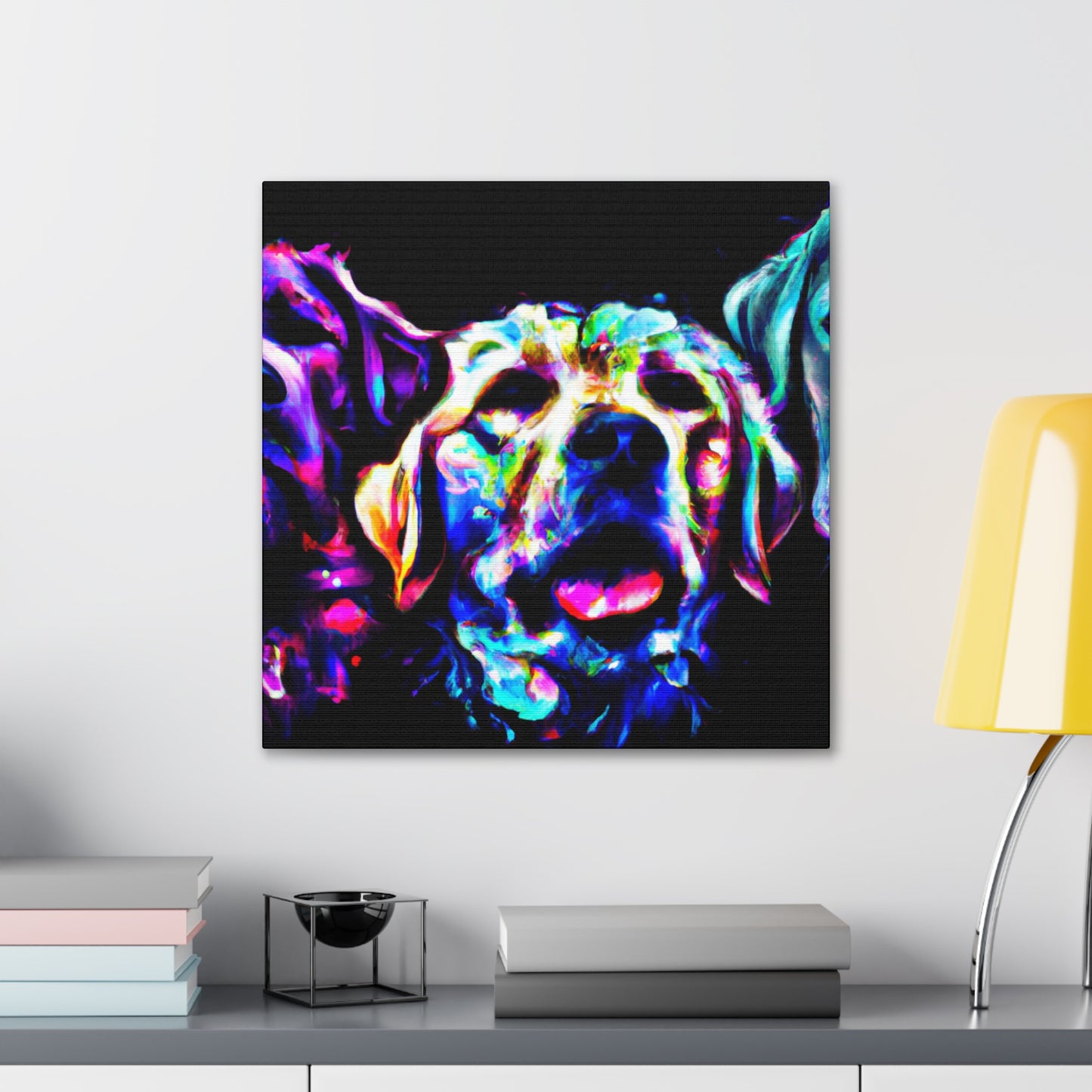 "Labrador Retriever Bliss" - Canvas