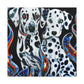 Dalmatian in Art Nouveau - Canvas