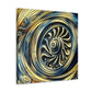 "Spinning Metal Revolutions" - Canvas