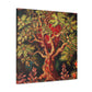 "Oak of Grandeur Hushed" - Canvas