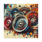 Chrome Symphony Hubcaps - Canvas