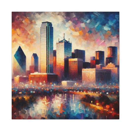 "Dallas Dreamscapes Delight" - Canvas