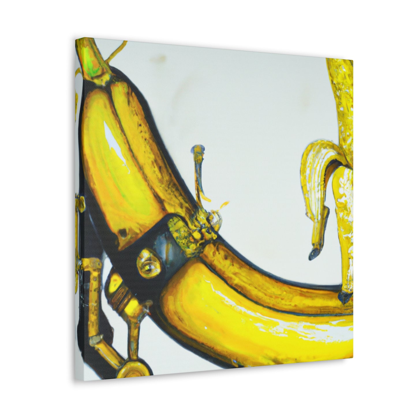 Bananna in Steampunk Time - Canvas