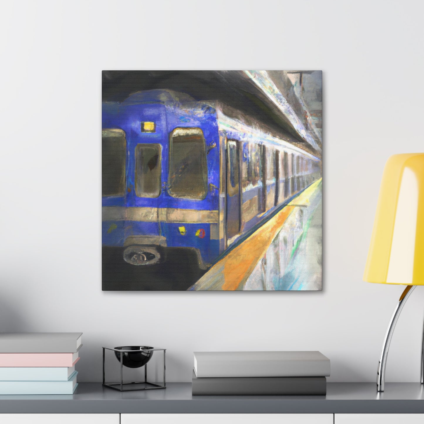 Subway Train Dreaming - Canvas