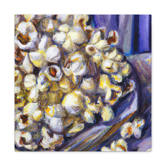 "Popcorn Delight Hyperrealism" - Canvas