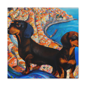 Dachshunds in Artwork - Canvas