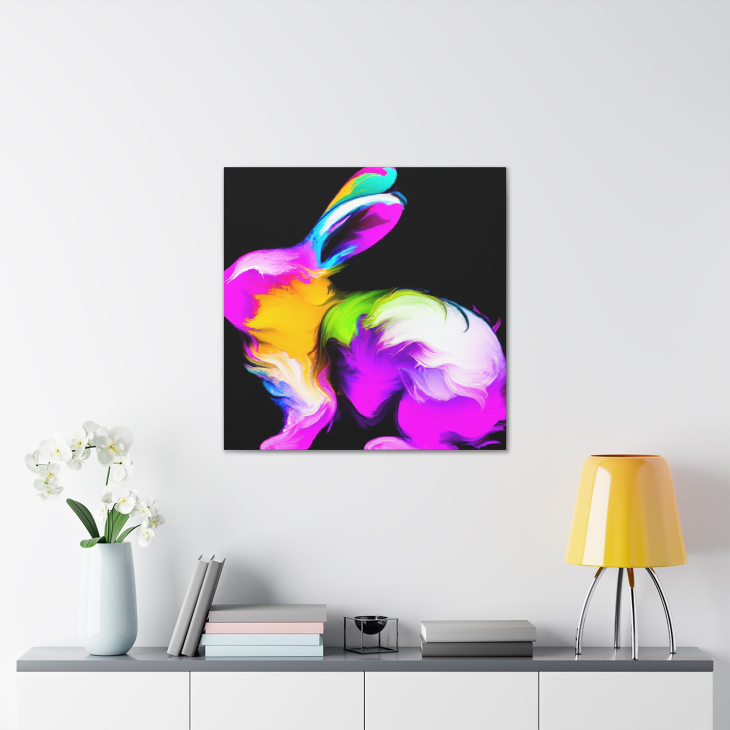 Frosty Arctic Hare - Canvas